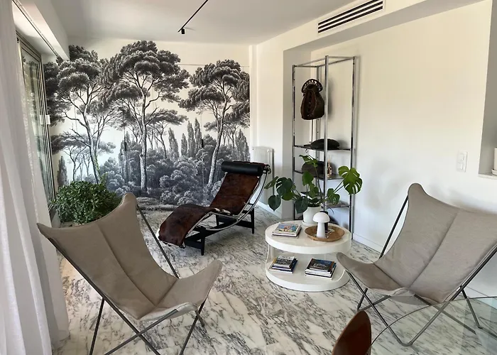 Splendide Penthouse Au Coeur De شقة نيس