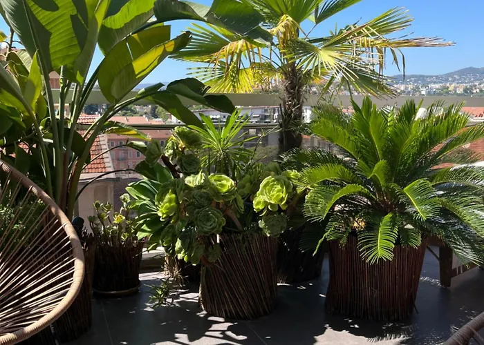 Splendide Penthouse Au Coeur De * نيس